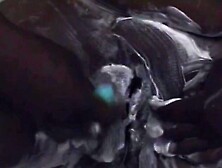 Wild black amateur couple