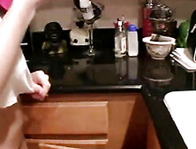 Nasty Pixie Big Breast Playing In Kitchen