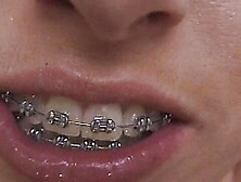 Cute blonde teen gets spanked while sucking cock