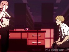 Makima Gives Denji a "reward"! (Chainsaw Man)