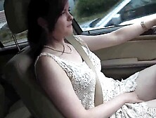 Yanks Chick Savannah Sly Masturbates In The Car