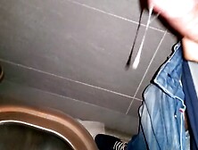 cock drained well public bathroom toilet