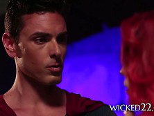 Batman vs Superman in a porn parody