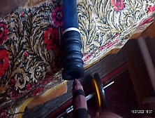 New Electro Stime Cum And Pumping Dick.  Vibrator Huge Cum