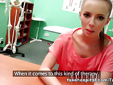 Hot Brunette Patient Returns Craving The Doctors Big Cock