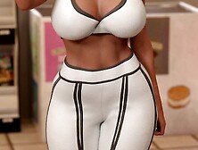 Milfylicious #10 by Maximus - Blonde Slut Gets Fucked in the Bathroom,  Two Sexy MILFs