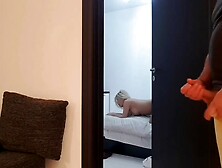 Step-Son Joins In To Fuck Stepmom's Ass