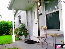 Tiny blond teen step sister craves her step brothers large wang actually badly