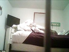 REAL Hidden Cam! Blonde Kasey doing her morning lotion!