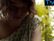 Luna Wedler Breasts Scene in Landesverrater