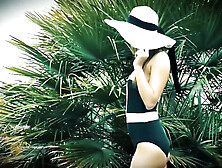 Jillian Jansen Secretly Fucks Seth in Her Parents' Pool,  Ending with Cum in the Water