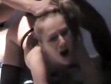 This babe loves rough anal fucking