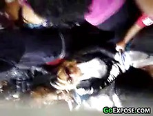 A Big Booty In Public