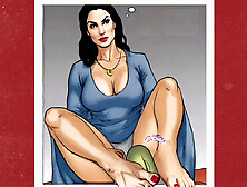 Married brunette housewife Octopussy gets taken by a shoe salesman in the store