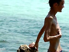 Anorexic Denisa 8T00207 Beach