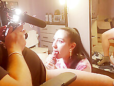 Simon Winternight And Black Lynn - Vape And Blowjob - Bts - Behind The