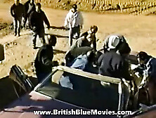 British retro gang bang with Layla Jade