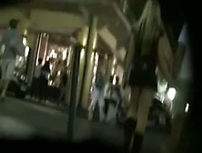 Blonde hotty with a gorgeous bum in a candid porno