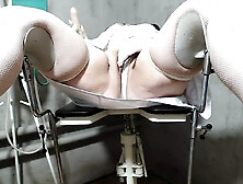 Holy shit! What did I just see Horny mature nurse fucking herself at work