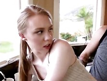 Abi Grace Gets It Rough From Her Stepbro