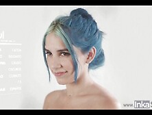 Min Galilea blue hair sex by Inka Sex