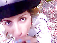 Milf flash for cum pt1