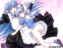 Succulent  tentacle hentai porn video