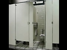 3 Women Caught In A Public Restroom