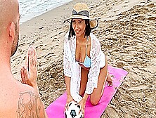 Beach Bums Video With Potro De Bilbao,  Alika Penagos - Realitykings