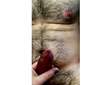 Facegrinding in chastity.  Home femdom