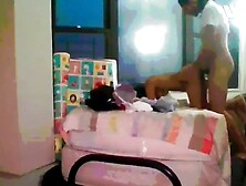 Window Sex Doggy position Neighbors Apartment Hardcore Sex Large Rod kamasutra