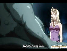 Busty Hentai Gets Caught By Tentacles And Electric Shocks