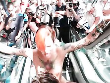 LECHE 69 Real Public Sex with a dirty slut