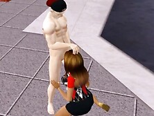 SimsXXX - RoundandBrown Black Thot Destroyed