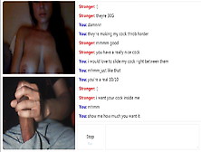 Found 65 Omegle Girl With Big Tits Masturbates With Guys