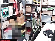 Shoplyfter - Slim Mischievous Chinese Jade Noir Caught Stealing And