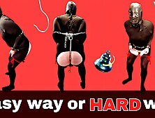 Slave Humbler Femdom Real Couple Flr Bdsm Bondage Ass Hook Training Restraints Submissive Milf Stepmom