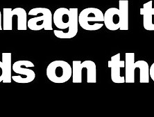 Jizzed with her wedding veil