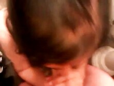 Paki girl giving head in toilet