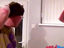 NERD PERVERTS - The gorgeous babe Bella Star wildly sucks my big throbbing cock