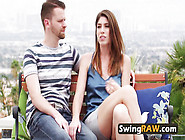 Mandy suck on husbands chopper during lovemaking