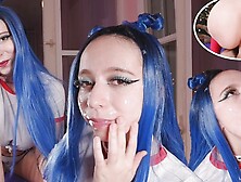 Passionate Sex With Cute Alt Girl CyberlyCrush She Really Know How To Suck & Ride Cock