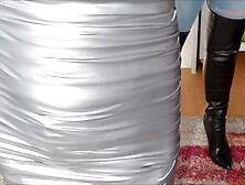 Evil Emma For Hire.  Mature Lady Tape Mummification