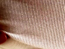 I suck him off in the laundry room and he cums on my tits