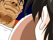 Chains anime sucking monster dick