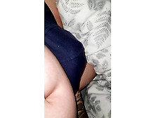 Married Step Mom almost caught with hand into step son pants touching his cock