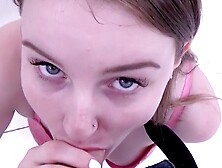 Taking Advantage of Hot Busty Blonde on Casting Couch