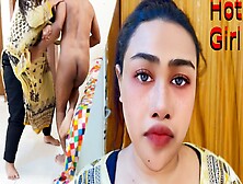 Thief Enters Desi Housewife's Room & Tries To Tie Her Up,  Bu