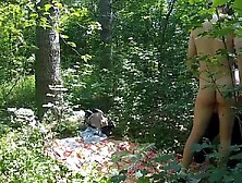 Hidden Camera Caught Two Blokes Sucking Off Each Other In A Forest