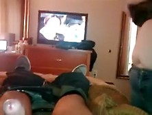 Chubby dark brown hair wife of my neighbor gives me sloppy oral-stimulation-service